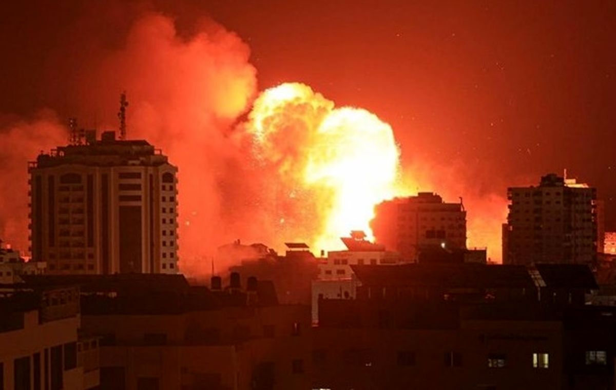 ببینید | ویدئویی وحشتناک از نابودی خانه‌ها در غزه
